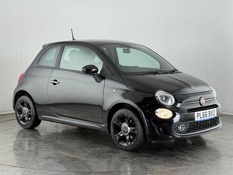 Black Used 2016 Fiat 500 S Hatchback | £5,700 (Fair price) - Image 1/3