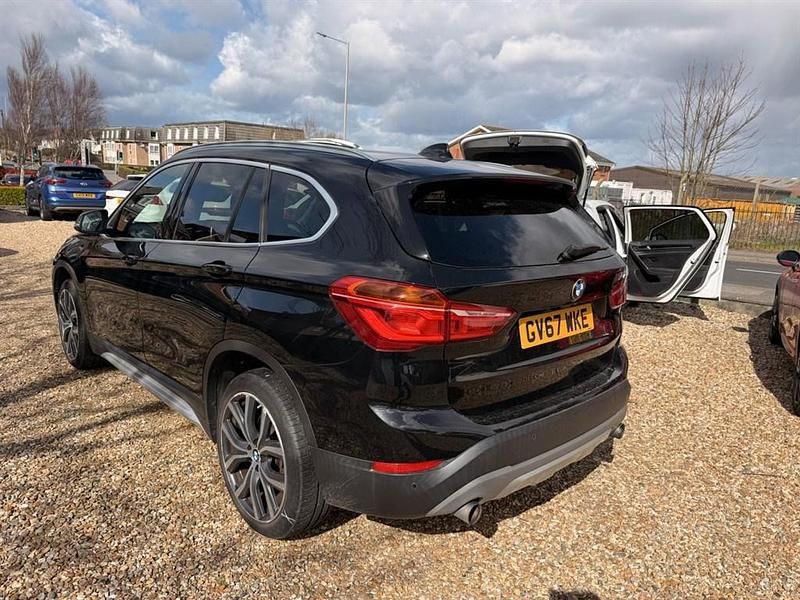 Used BMW X1 xLine 192 HP (141 kW) 2017 Black with black leather trim SUV