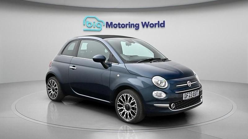 Used Fiat 500C S 70 HP (51 kW) 2023 Blue Cabriolet