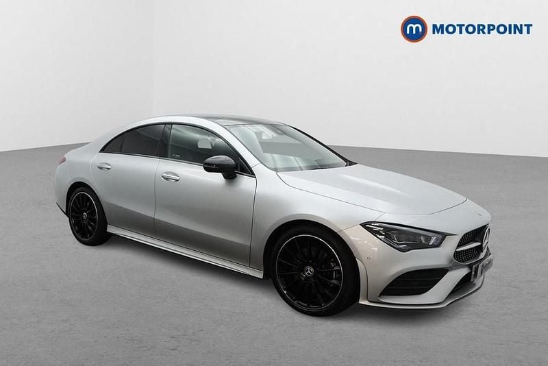 Silver Used 2022 Mercedes CLA220 AMG Line Premium Plus Sedan | £27,299 (Fair price) - Image 1/4