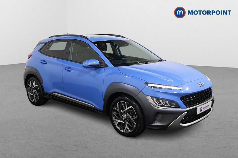 Used Hyundai Kona Ultimate 141 HP (103 kW) 2021 Blue SUV