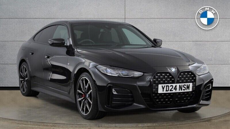 Black Used 2024 BMW 420 Gran Coupé M Sport Coupe | £37,950 (Fair price) - Image 1/4