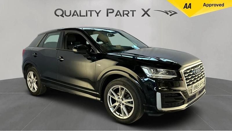 Black Used 2019 Audi Q2 S-Line SUV | £11,400 (Good price) - Image 1/4