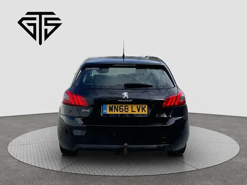 Used Peugeot 308 Active 2018 Black Hatchback