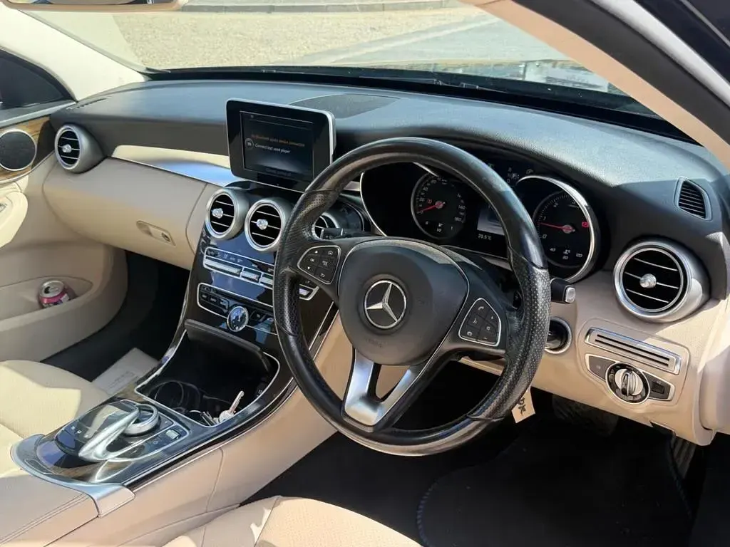 Used Mercedes C220 2015 Black Sedan