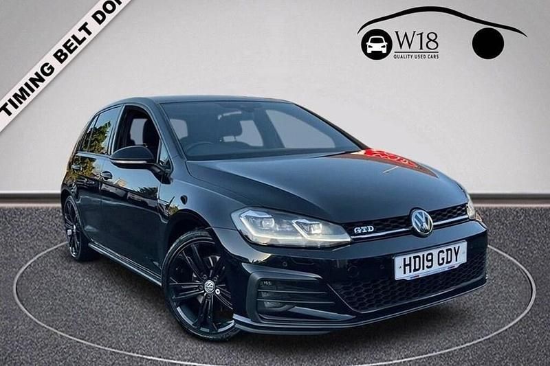 Black Used 2019 VW Golf VII GTD Hatchback | £17,495 (Super price) - Image 1/1