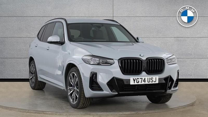Grey Used 2024 BMW X3 M Sport SUV | £46,945 (Expensive) - Image 1/4