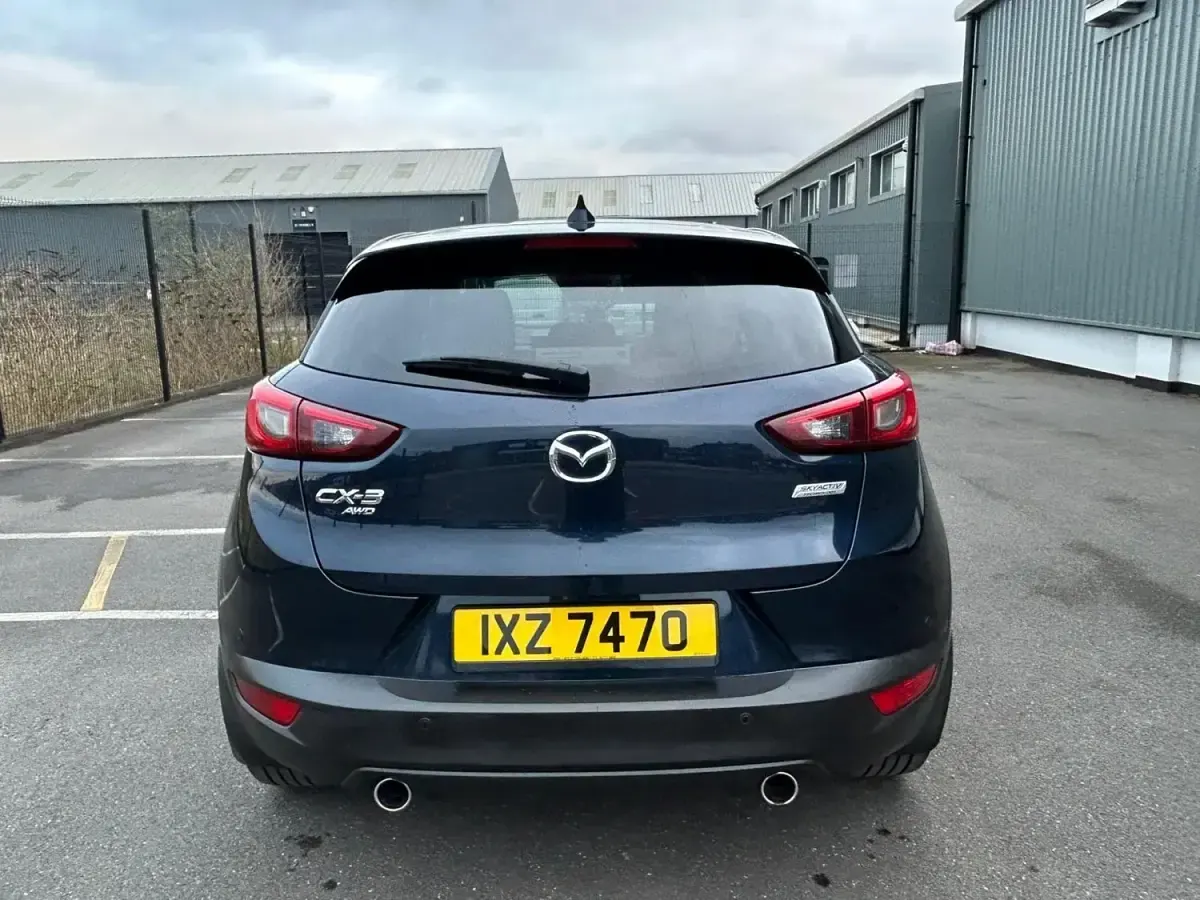 Begagnad Mazda CX-3 Inclusive 105 HK (77 kW) 2016 Blå SUV