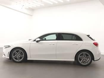 Used Mercedes A200 AMG line 163 HP (119 kW) 2019 White Hatchback