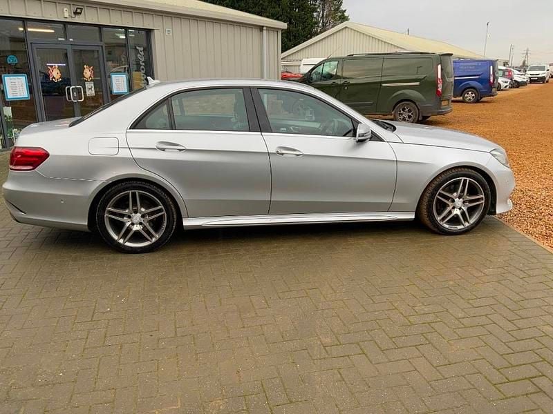 Used Mercedes E250 AMG 2014 Silver Sedan