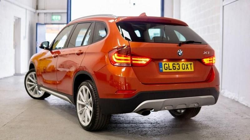 Used BMW X1 xLine 184 HP (135 kW) 2014 Orange SUV