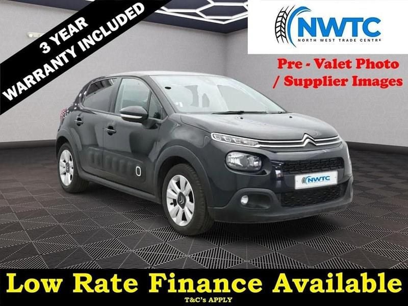 Black Used 2018 Citroën C3 Flair Hatchback | £6,195 (Fair price) - Image 1/3
