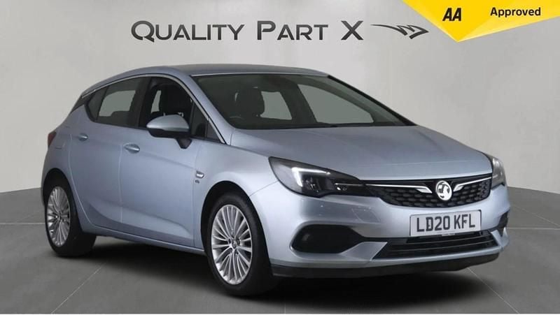 Used Vauxhall Astra Elite 145 HP (106 kW) 2020 Silver Hatchback