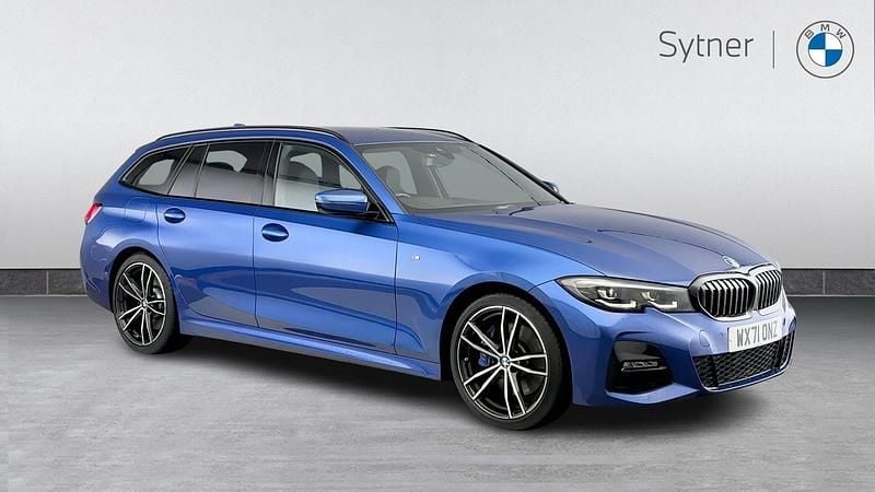 Blue Used 2021 BMW 320 M Sport Estate | £27,000 (Expensive) - Image 1/4