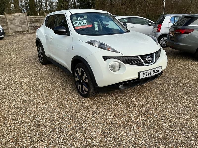 Używany Nissan Juke N-TEC 2014 Biały SUV