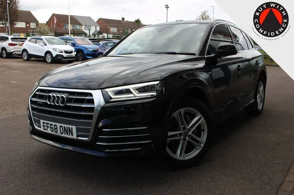 Used Audi Q5 S-Line 190 HP (139 kW) 2018 Black SUV