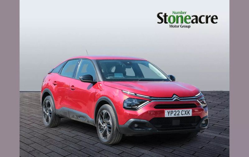Red Used 2022 Citroën C4 PureTech Hatchback | £12,997 (Super price) - Image 1/4