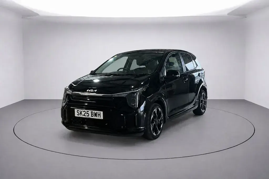 Used Kia Picanto GT-Line S 77 HP (56 kW) 2025 Black Hatchback