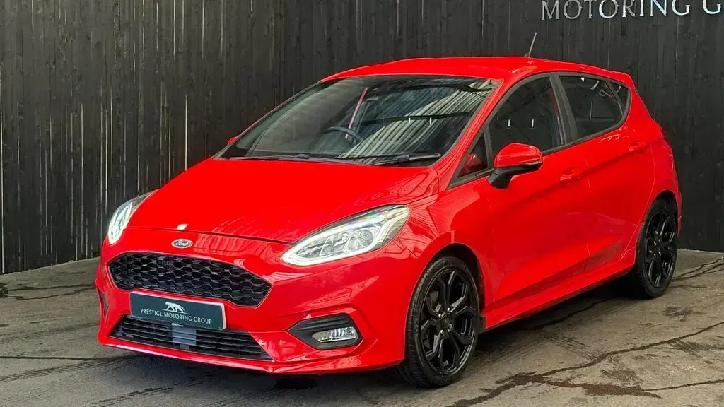 Used Ford Fiesta ST-Line 125 HP (91 kW) 2020 Red Hatchback