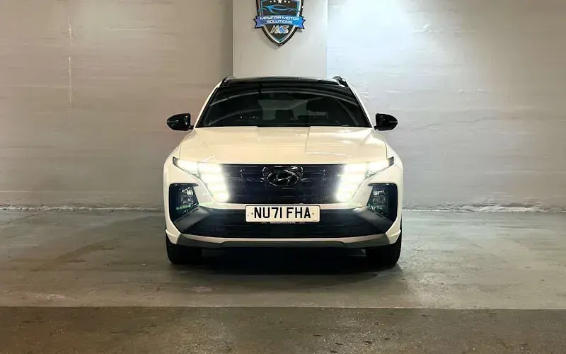Used Hyundai Tucson N Line 230 HP (169 kW) 2021 White SUV