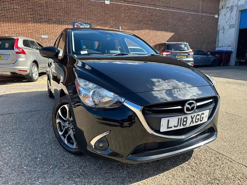 Black Used 2018 Mazda 2 Inclusive Hatchback | £6,195 (Good price) - Image 1/4