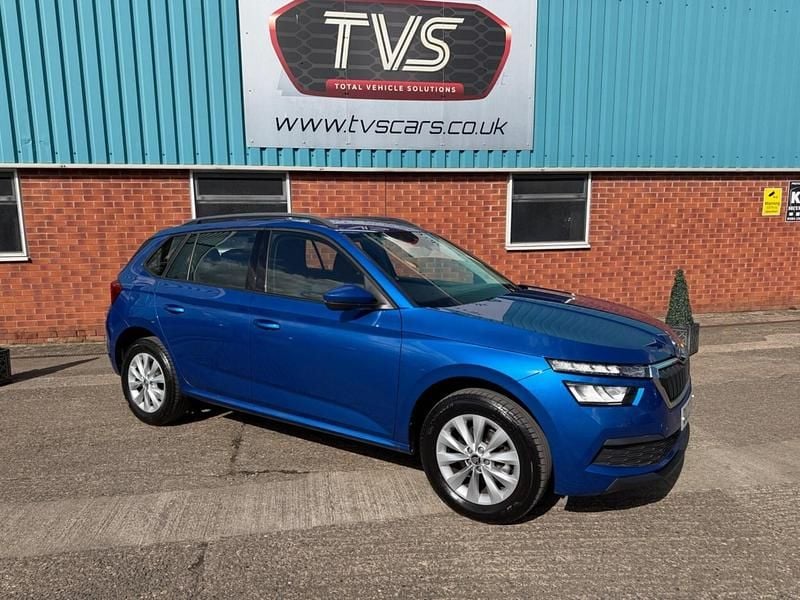 Used Skoda Kamiq 95 HP (69 kW) 2022 Blue SUV