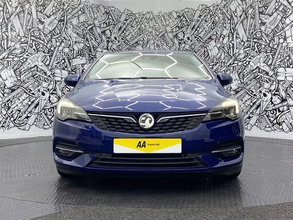 Used Vauxhall Astra SRi 145 HP (106 kW) 2021 Blue Hatchback