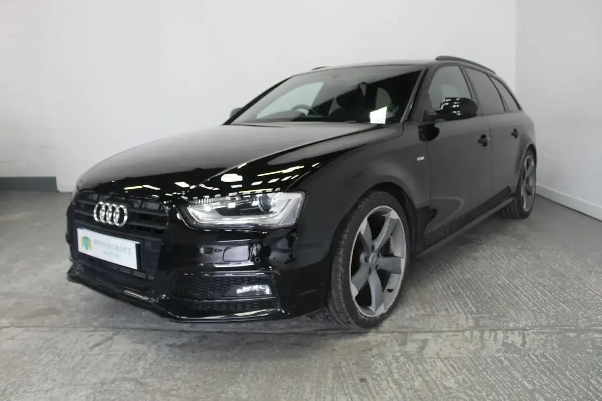 Used Audi A4 Black Edition 143 HP (105 kW) 2013 Black Estate