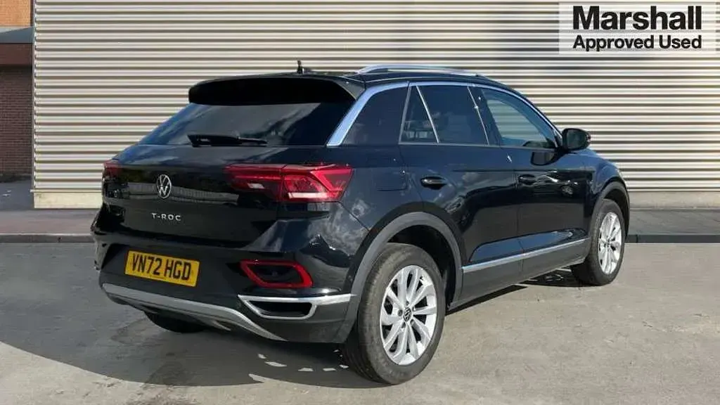 Used VW T-Roc Style 150 HP (110 kW) 2022 Deep black pearl SUV