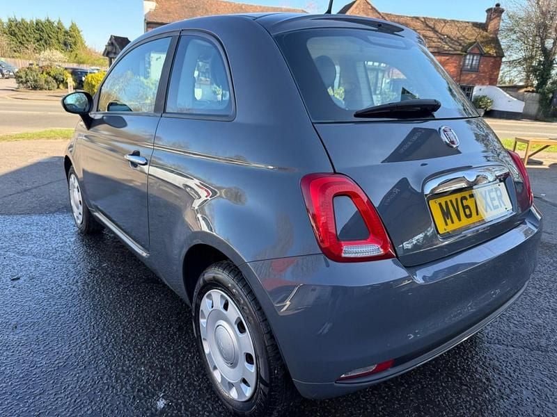 Used Fiat 500 Pop 69 HP (50 kW) 2017 Grey Hatchback