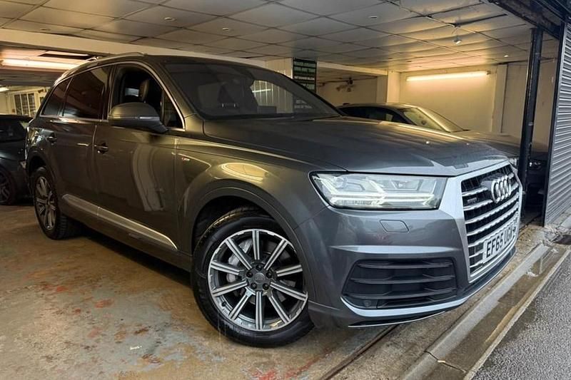 Used Audi Q7 S-Line 272 HP (200 kW) 2015 Grey SUV