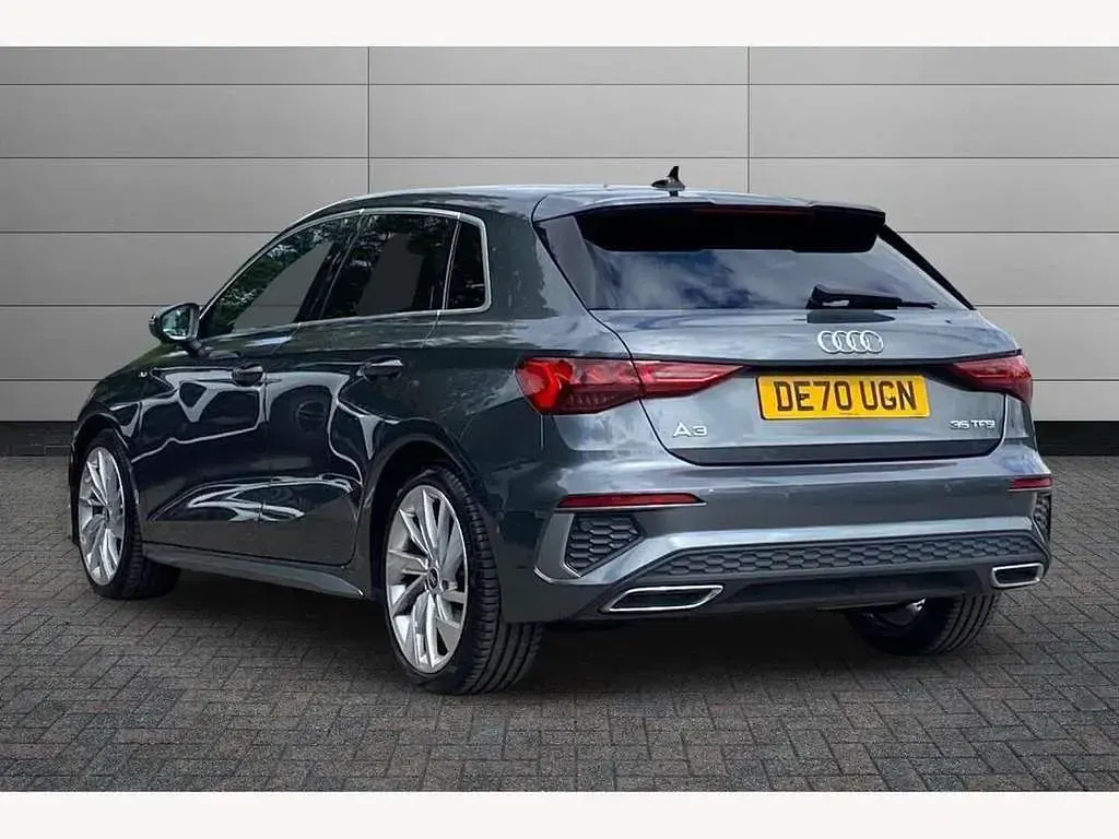 Used Audi A3 S-Line 150 HP (110 kW) 2020 Grey Sedan