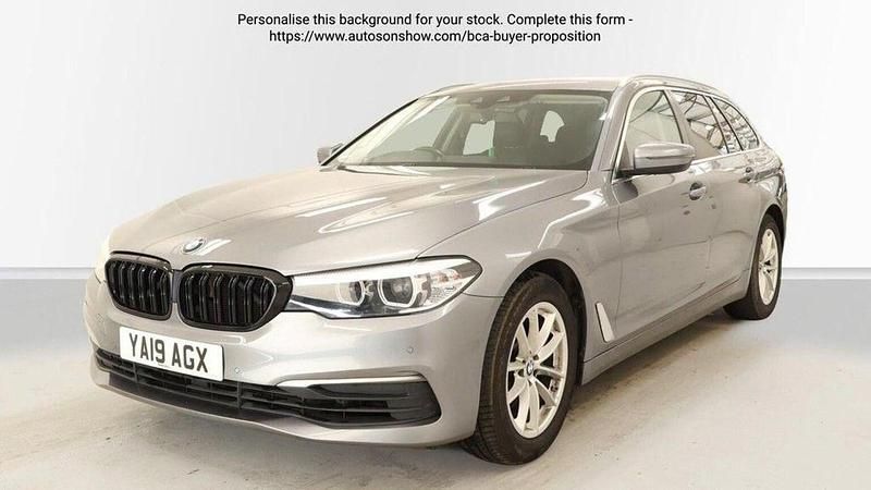 Used BMW 520 Comfort Edition 2019 Blue Estate