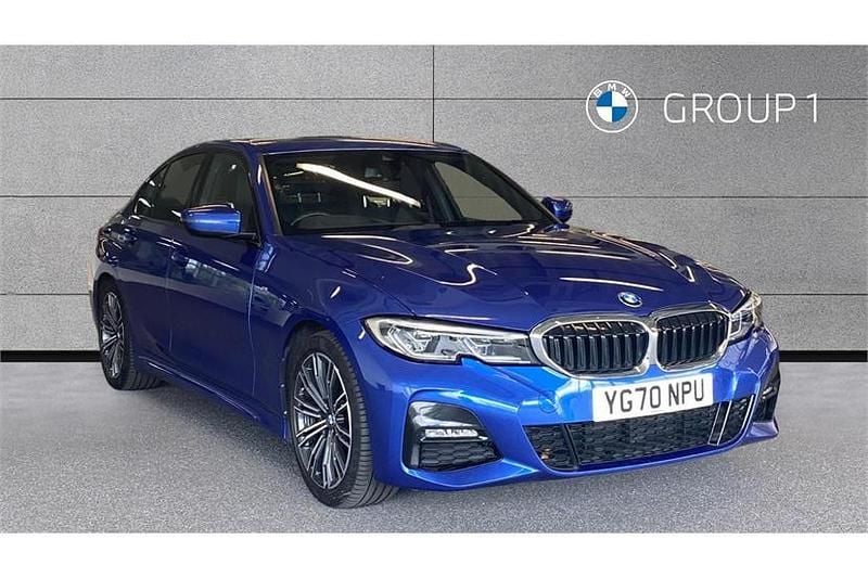Blue Used 2020 BMW 320 M Sport Sedan | £22,550 (A bit pricey) - Image 1/4