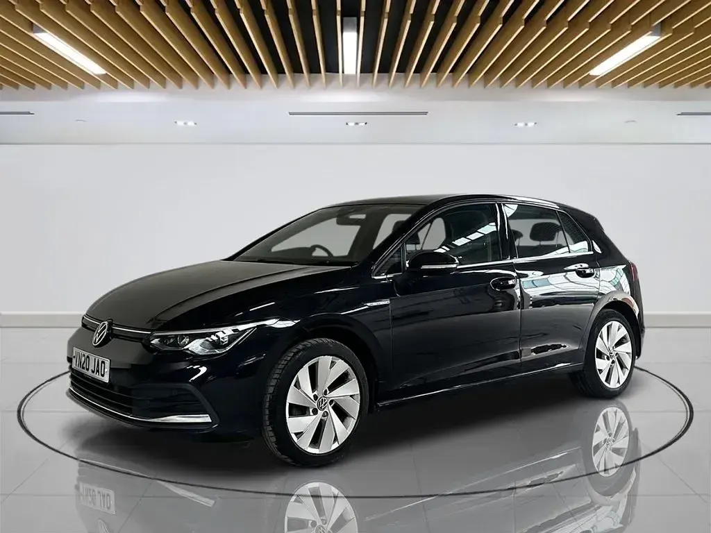 Used VW Golf VII Style 150 HP (110 kW) 2020 Black Hatchback