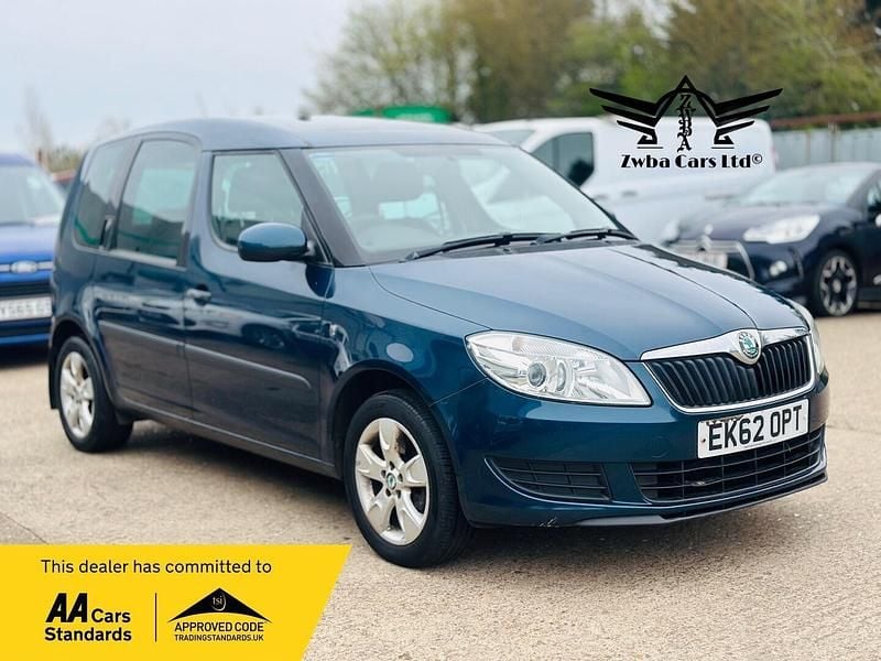 Used Skoda Roomster SE 105 HP (77 kW) 2012 Blue MPV