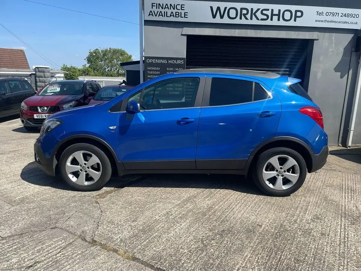 Used Vauxhall Mokka S 136 HP (100 kW) 2015 Blue SUV