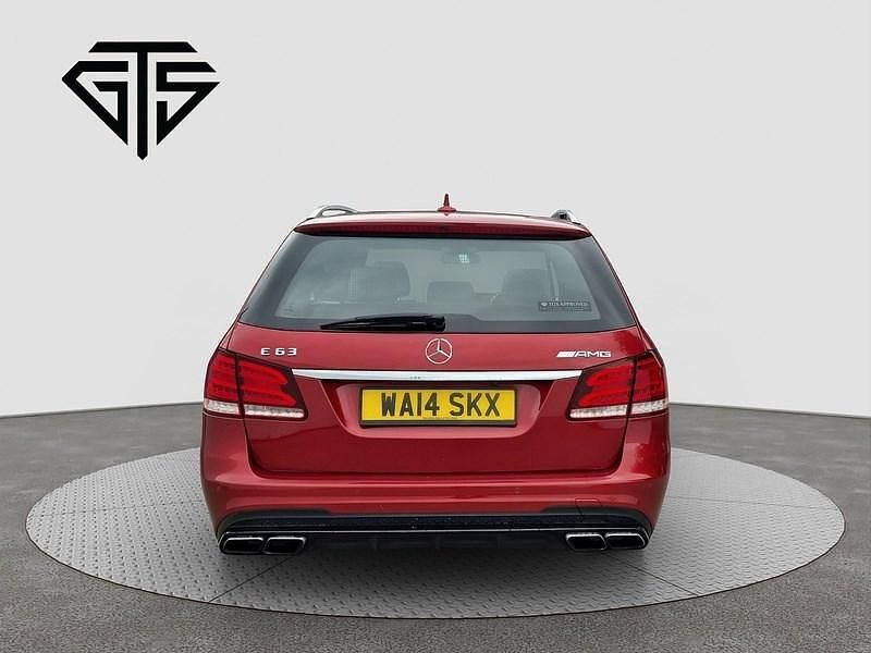 Used Mercedes E63 AMG AMG 2014 Red Estate