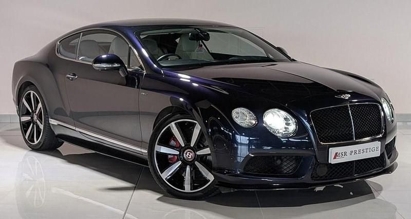 Used Bentley Continental 528 HP (388 kW) 2014 Blue Coupe
