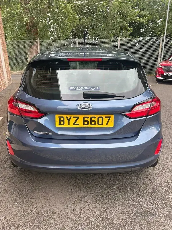 Used Ford Fiesta Trend 75 HP (55 kW) 2022 Blue Hatchback