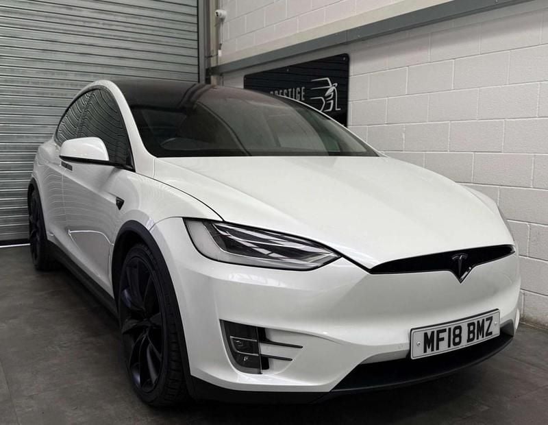 Used Tesla Model X Performance 448 kW (610 HP) 2018 White SUV