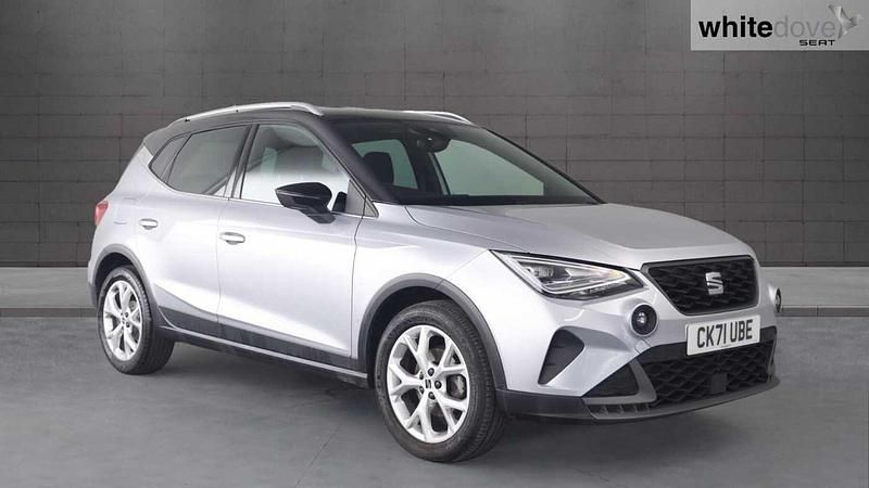 Silver Used 2021 Seat Arona FR SUV | £11,995 (Fair price) - Image 1/4