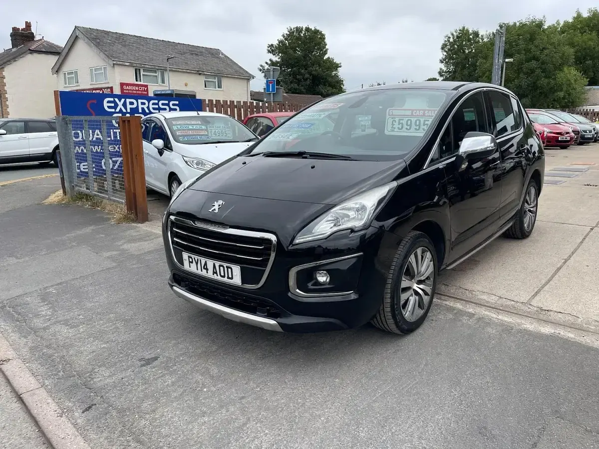 Used Peugeot 3008 Active 2014 Black Estate