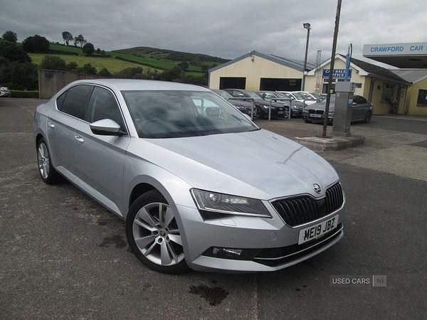 Silver Used 2019 Skoda Superb SE L Executive Hatchback | £14,995 (Fair price) - Image 1/4