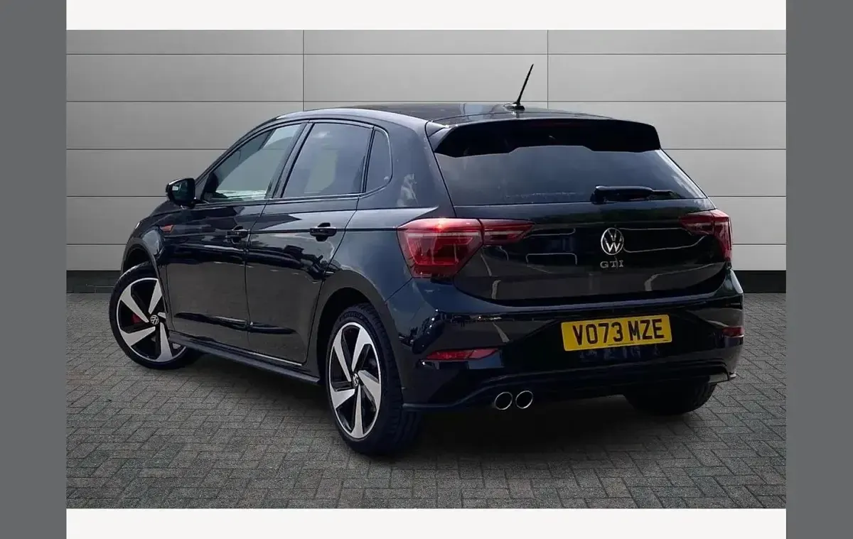 Used VW Polo GTI 207 HP (152 kW) 2023 Black Hatchback