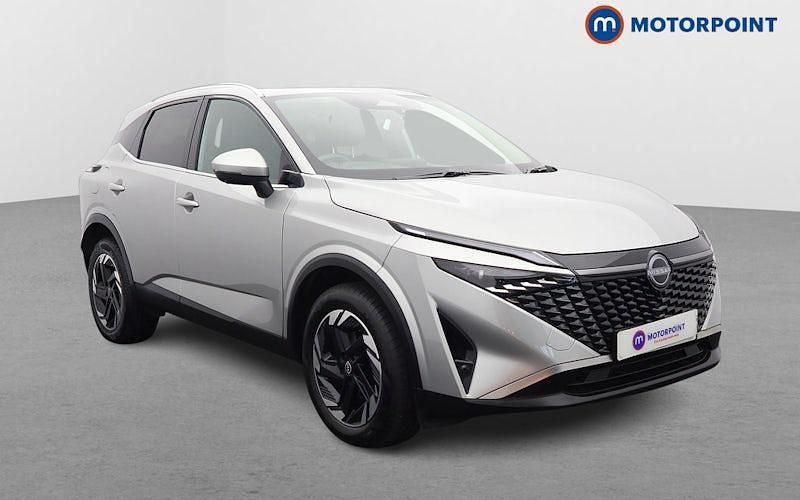Silver Used 2024 Nissan Qashqai N-Connecta SUV | £23,399 (A bit pricey) - Image 1/4