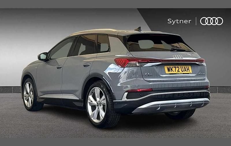 Used Audi Q4 e-tron S-Line 150 kW (204 HP) 2022 Grey SUV