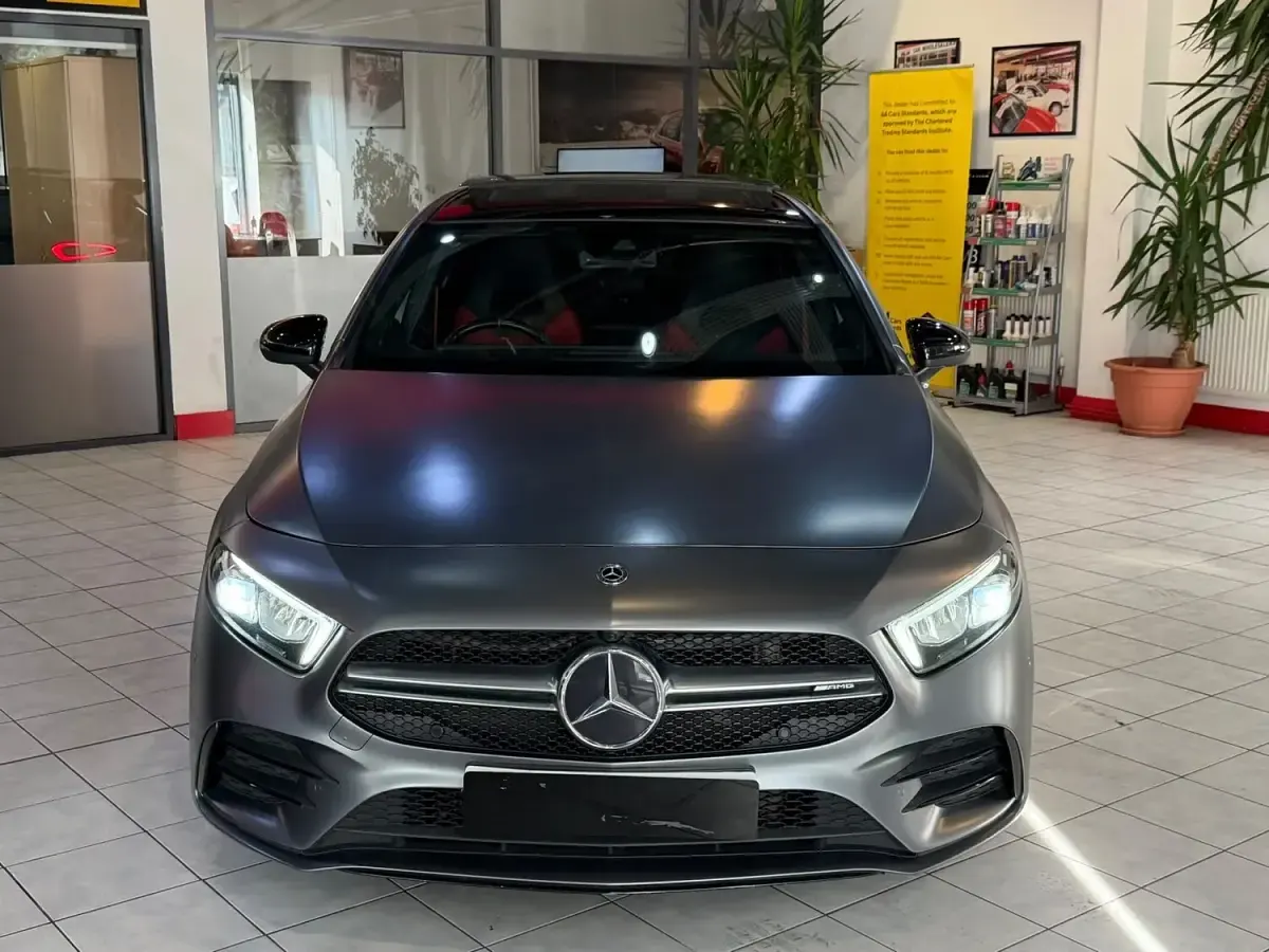 Used Mercedes A35 AMG Premium Plus 306 HP (225 kW) 2019 Grey Hatchback
