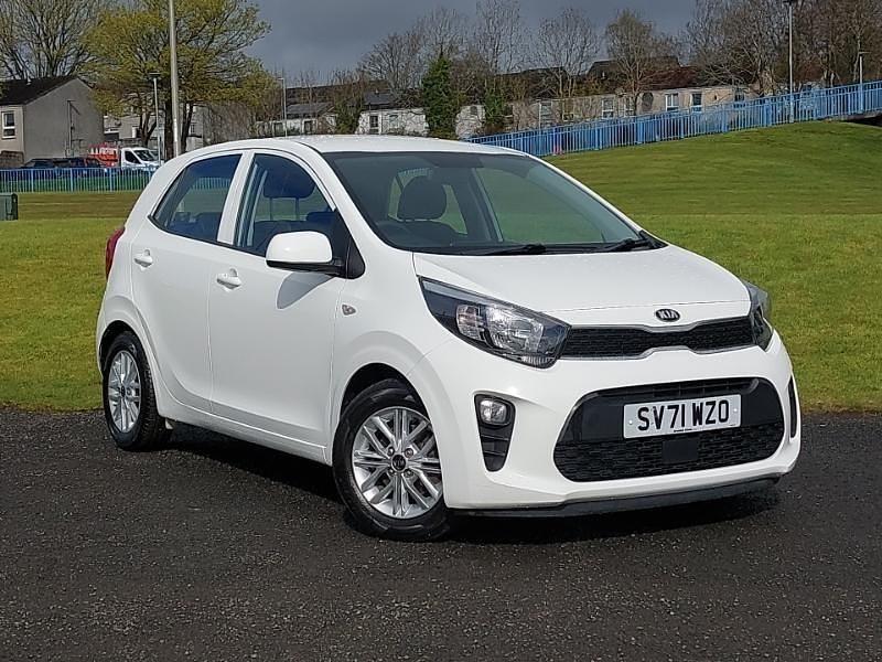 Used Kia Picanto 2021 White Hatchback
