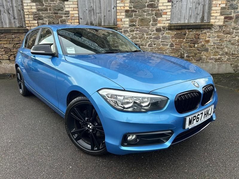 Blue Used 2017 BMW 118 Sport Line Hatchback | £11,295 (Good price) - Image 1/4